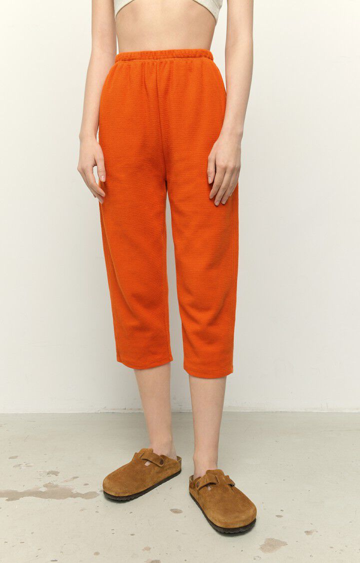 american vintage Jogging femme Jipbay - CITROUILLE Orange - E22
