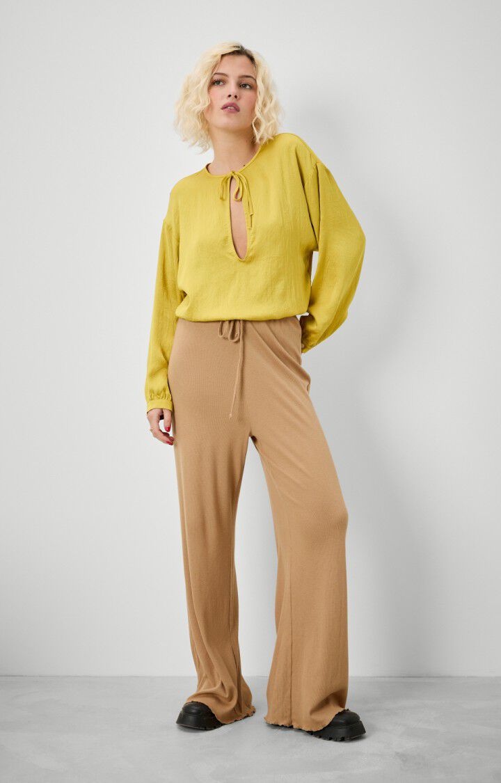 American Vintage Jogging Femme Ketown - PRALINE Marron - H22