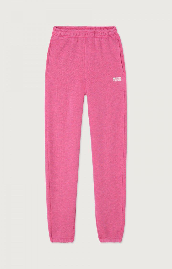 american vintage Jogging femme Kodytown - FUCHSIA SURTEINT Rose - E24B
