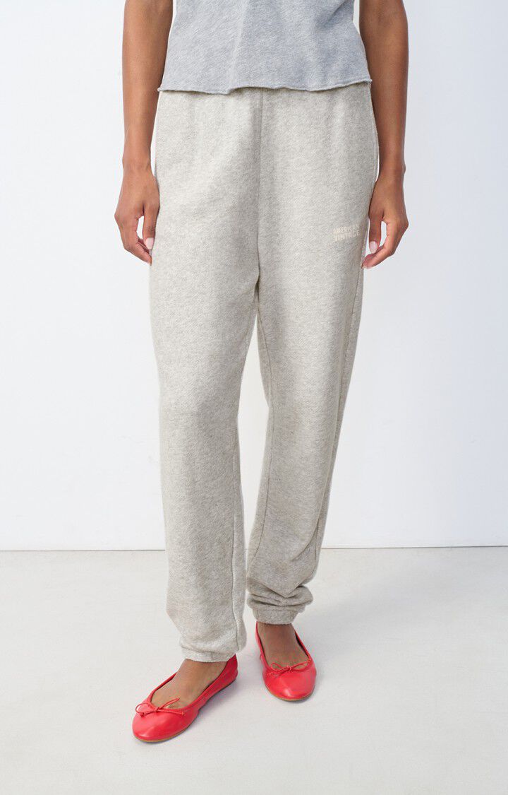 american vintage Jogging femme Kodytown - POLAIRE CHINE Gris - E25