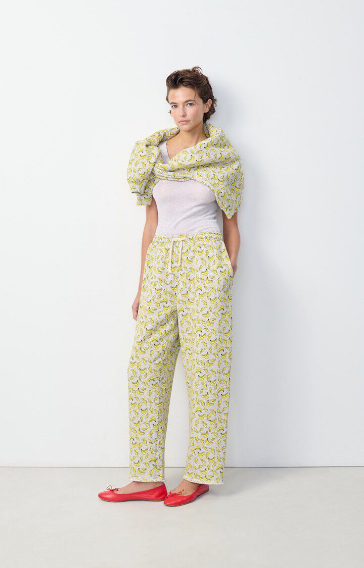 American Vintage Jogging Femme Kodytown - POLLY Gris - H24