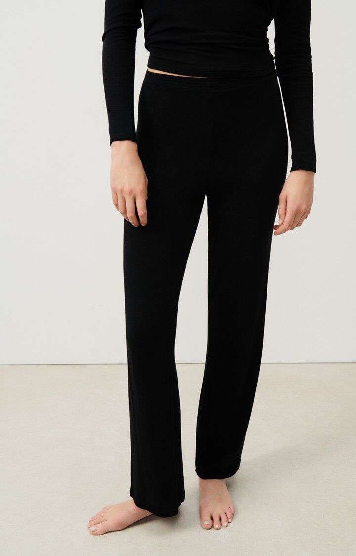 american vintage Jogging femme Lailow - NOIR Noir - H24