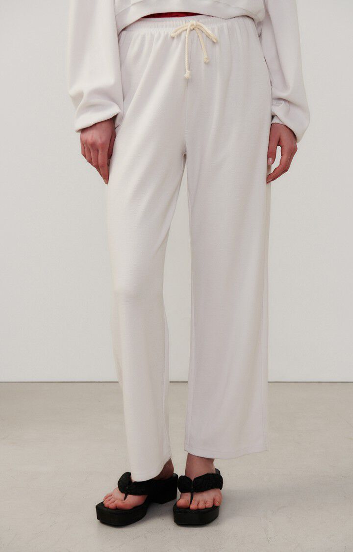 american vintage Jogging femme Lebow - COLOMBE Blanc - E24