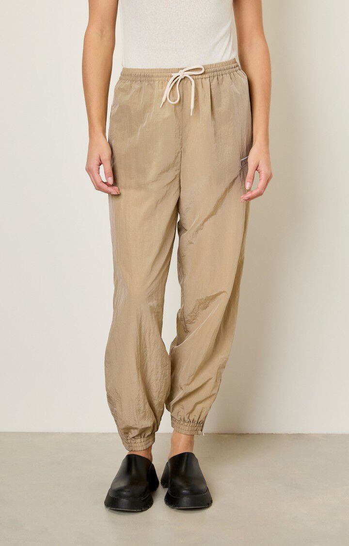 american vintage Jogging femme Lozy - SESAME Marron - E23