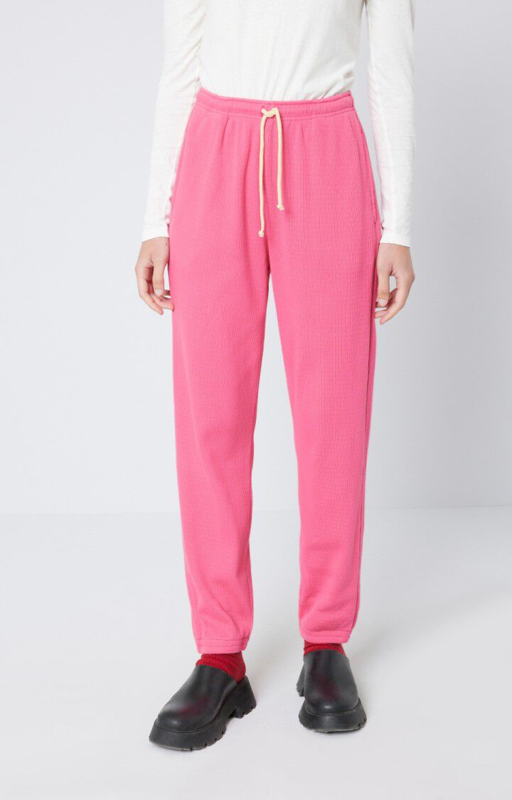 american vintage Jogging femme Luto - MAGENTA Rose - E22