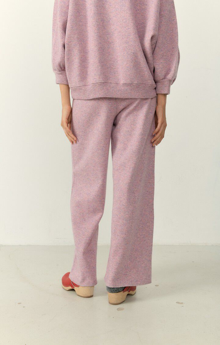 American Vintage Jogging Femme Lyabil - ROSE MULTI CHINE Rose - H22