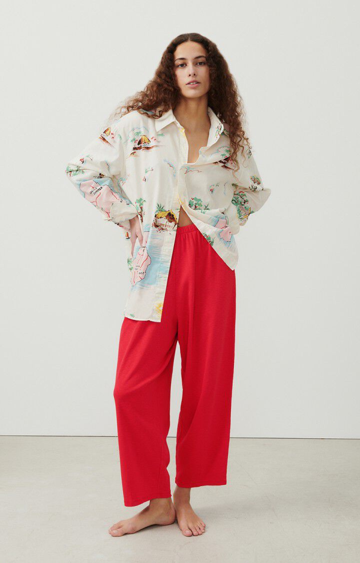 American Vintage Jogging Femme Nipotay - COEUR Rouge - E24