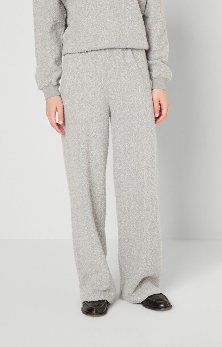 american vintage Jogging femme Noyrock - GRIS CHINE Gris - E22