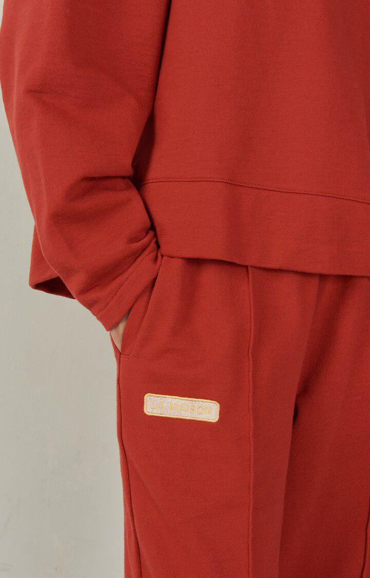 American Vintage Jogging Femme Opoby - NOYER Rouge - H22