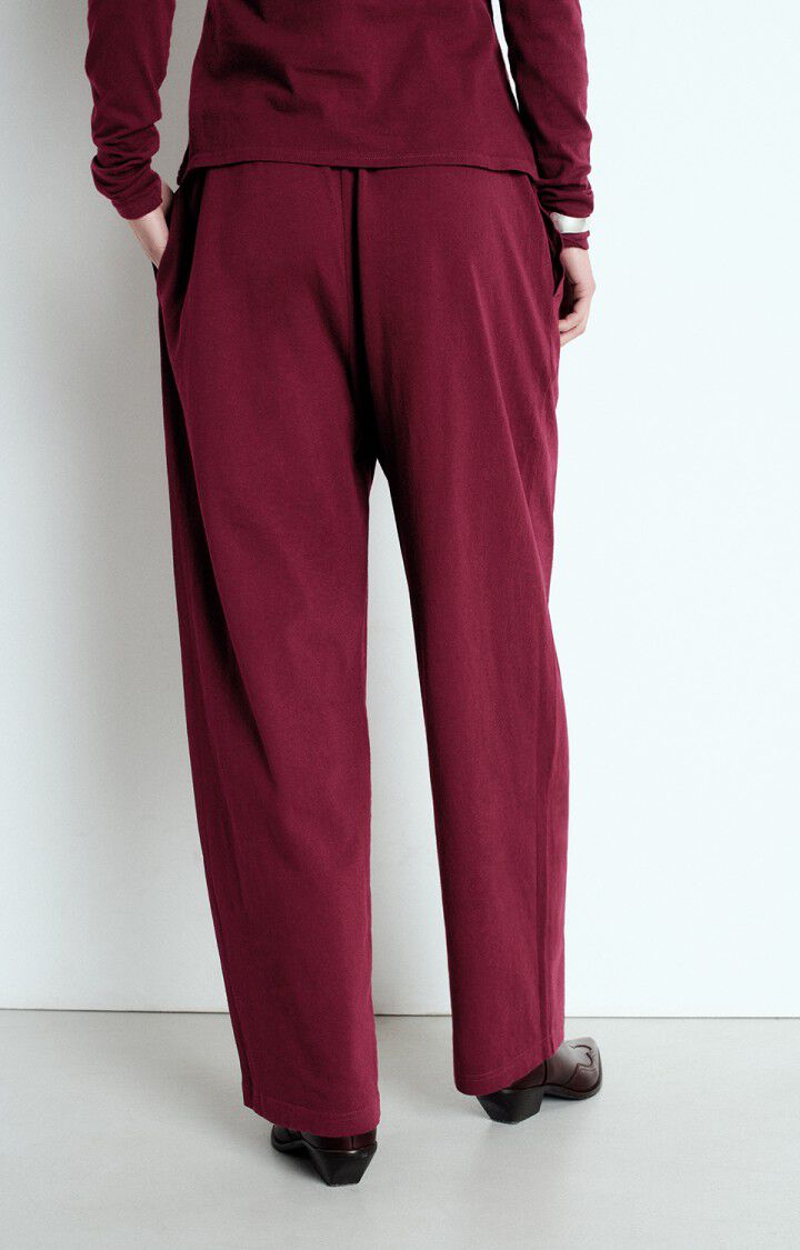 American Vintage Jogging Femme Ouky - BORDEAUX VINTAGE Rouge - E25