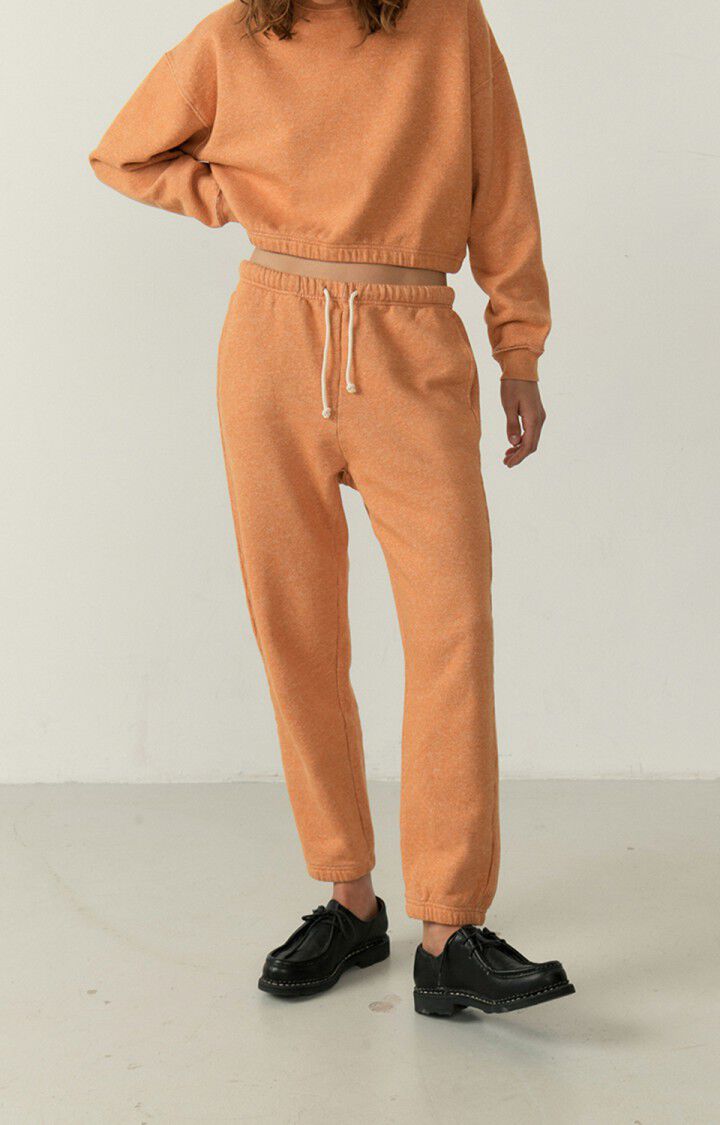 American Vintage Jogging Femme Pieburg - ORIENT CHINE Orange - E23