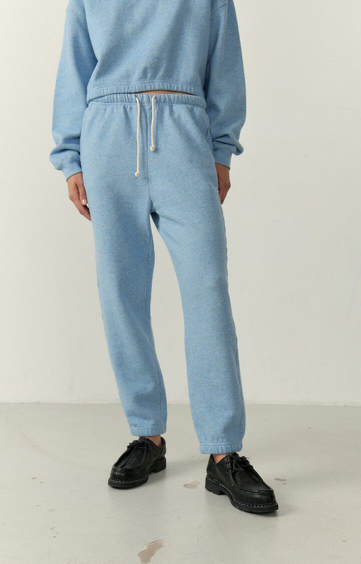 american vintage Jogging femme Pieburg - SKY BLUE CHINE Bleu - E23