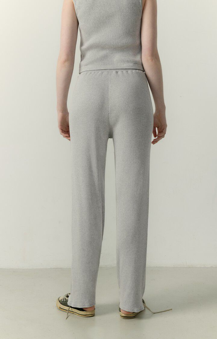 American Vintage Jogging Femme Piwik - GRIS CHINE Gris - E23