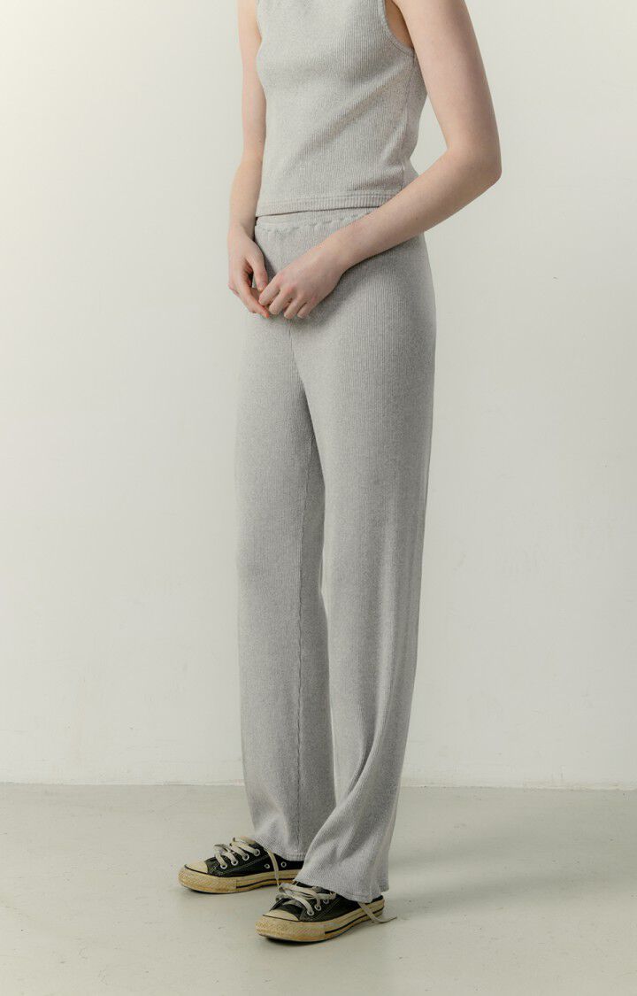 american vintage Jogging femme Piwik - GRIS CHINE Gris - E23