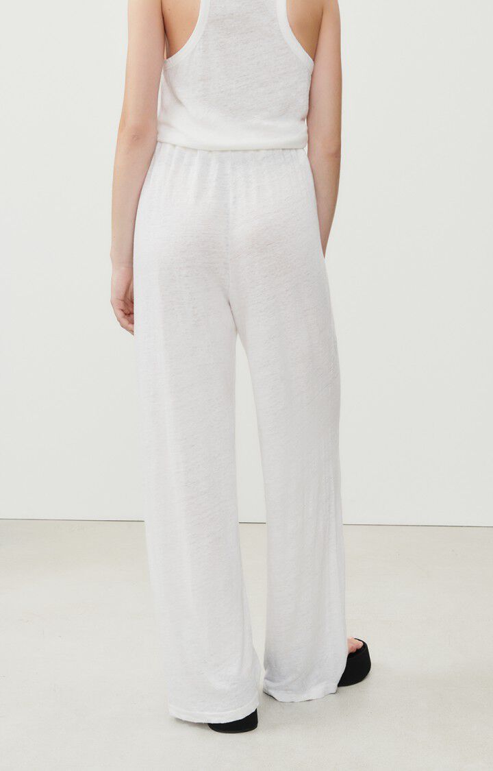 American Vintage Jogging Femme Pobsbury - BLANC Blanc - E23