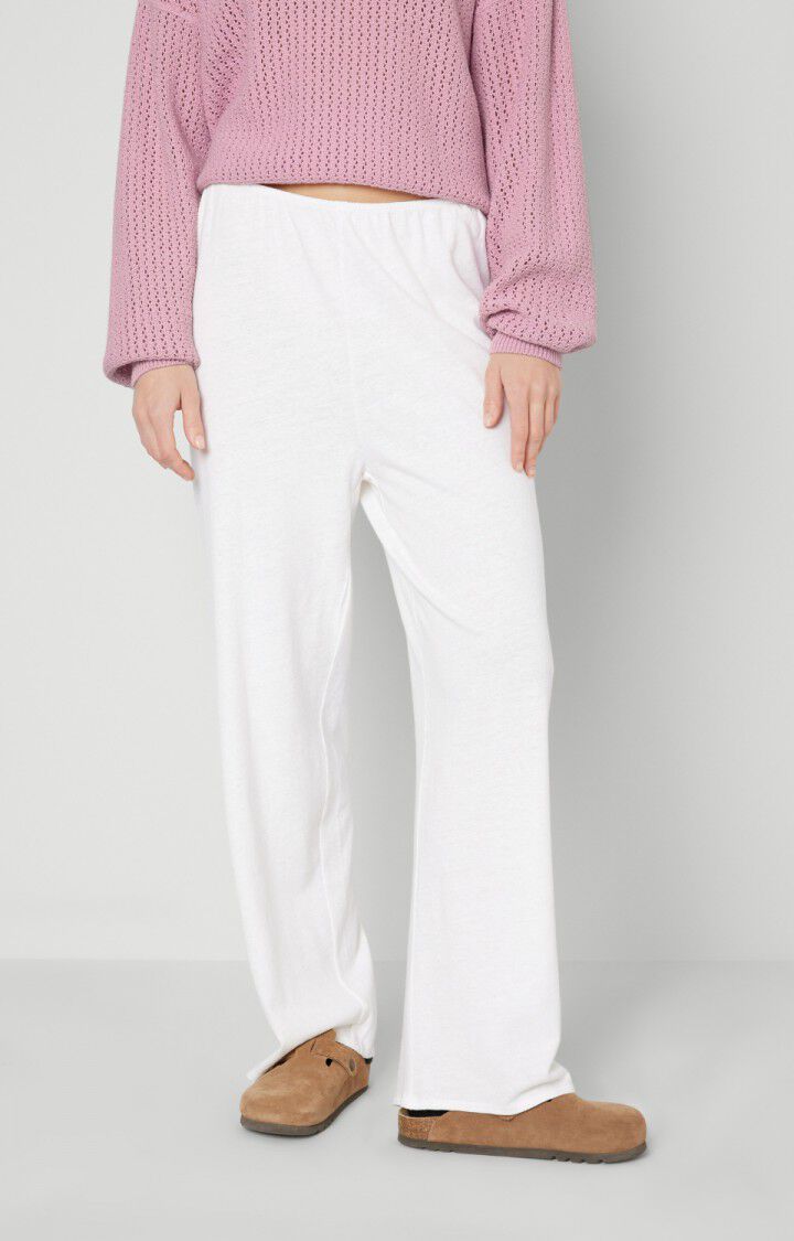 american vintage Jogging femme Poxson - BLANC Blanc - E22
