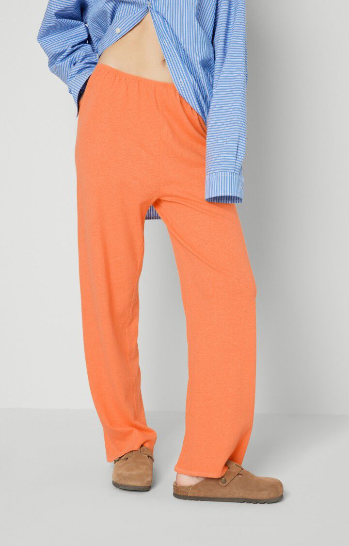 american vintage Jogging femme Poxson - PULPE VINTAGE Orange - E22