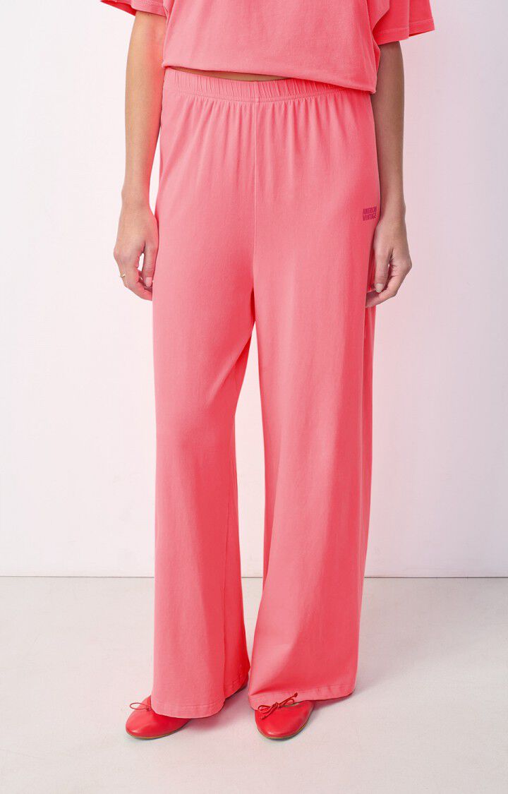 american vintage Jogging femme Pymaz - HORTENSIA FLUO Rose - H24