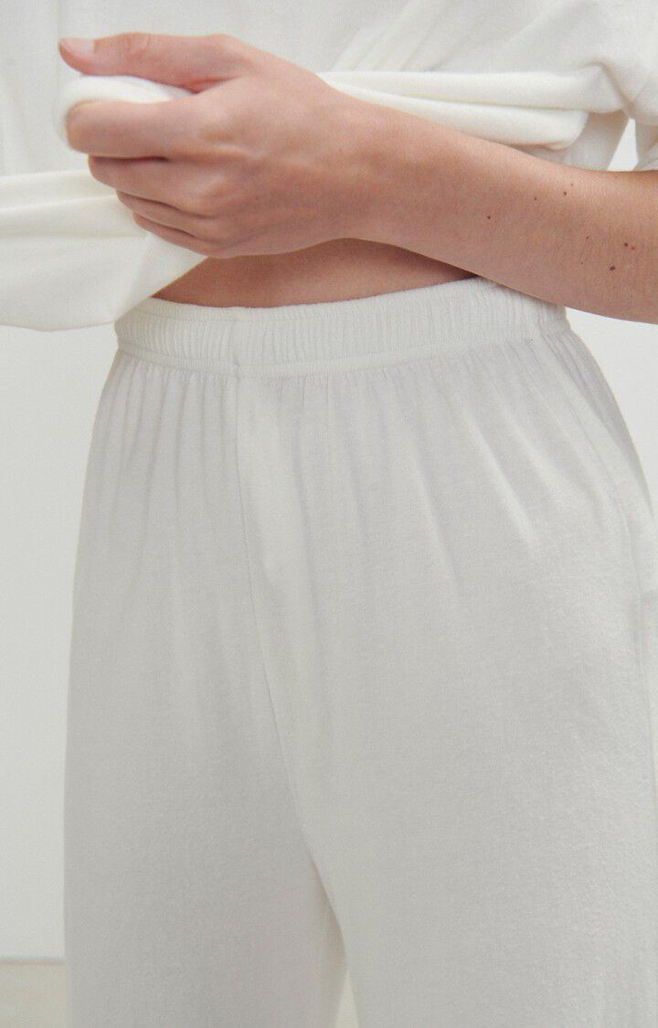 American Vintage Jogging Femme Rakabay - BLANC Blanc - H23