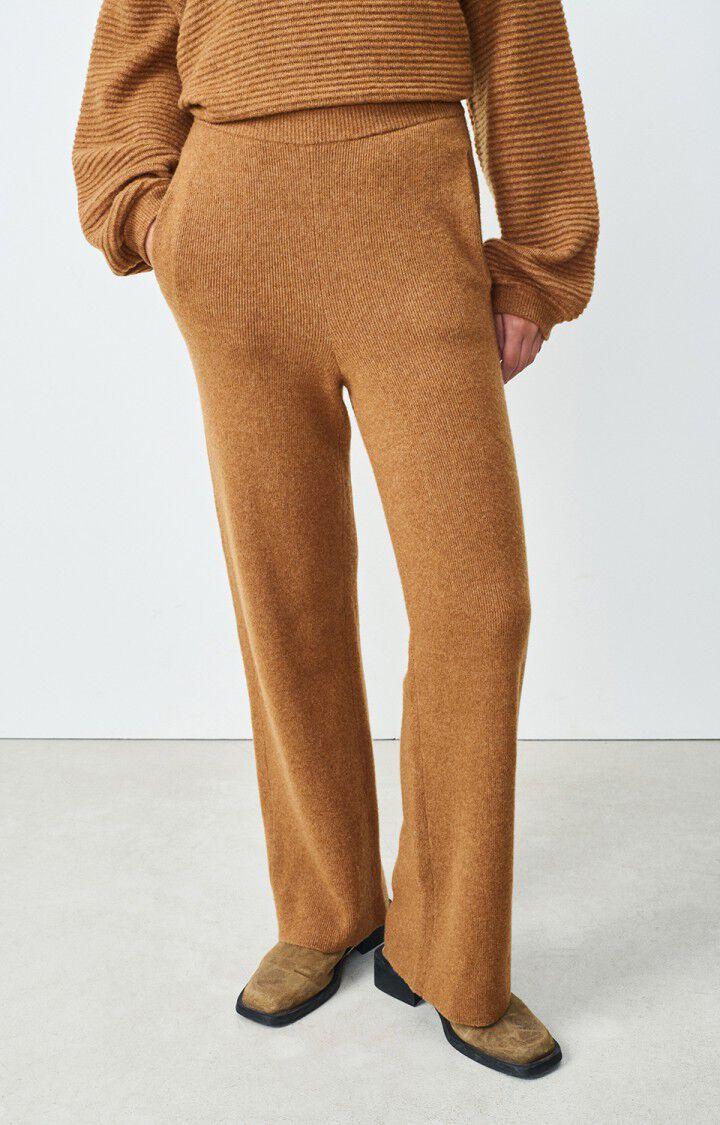 american vintage Jogging femme Raxow - BRUNETTE CHINE Marron - H24