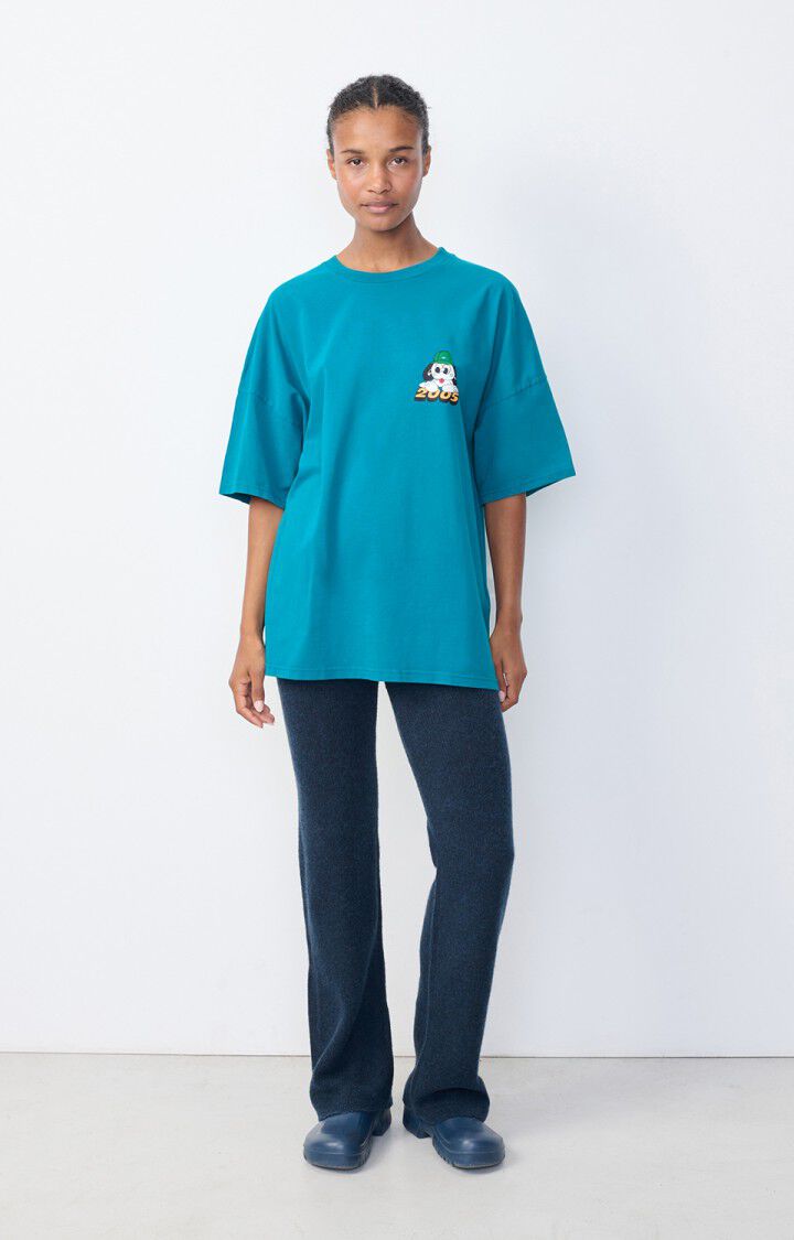 American Vintage Jogging Femme Razpark - ABYSSE CHINE Bleu - H23