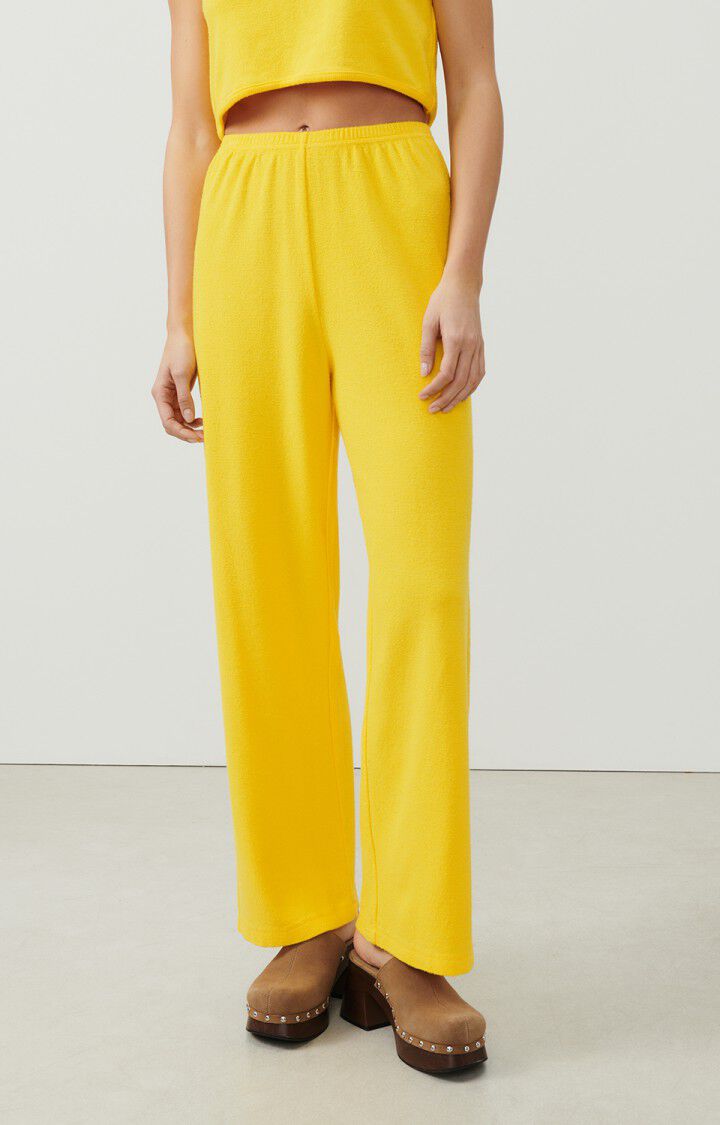 american vintage Jogging femme Sotto - POLLEN Jaune - E24