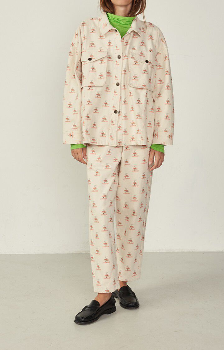 american vintage Jogging femme Spywood - BUNNY Beige - E23