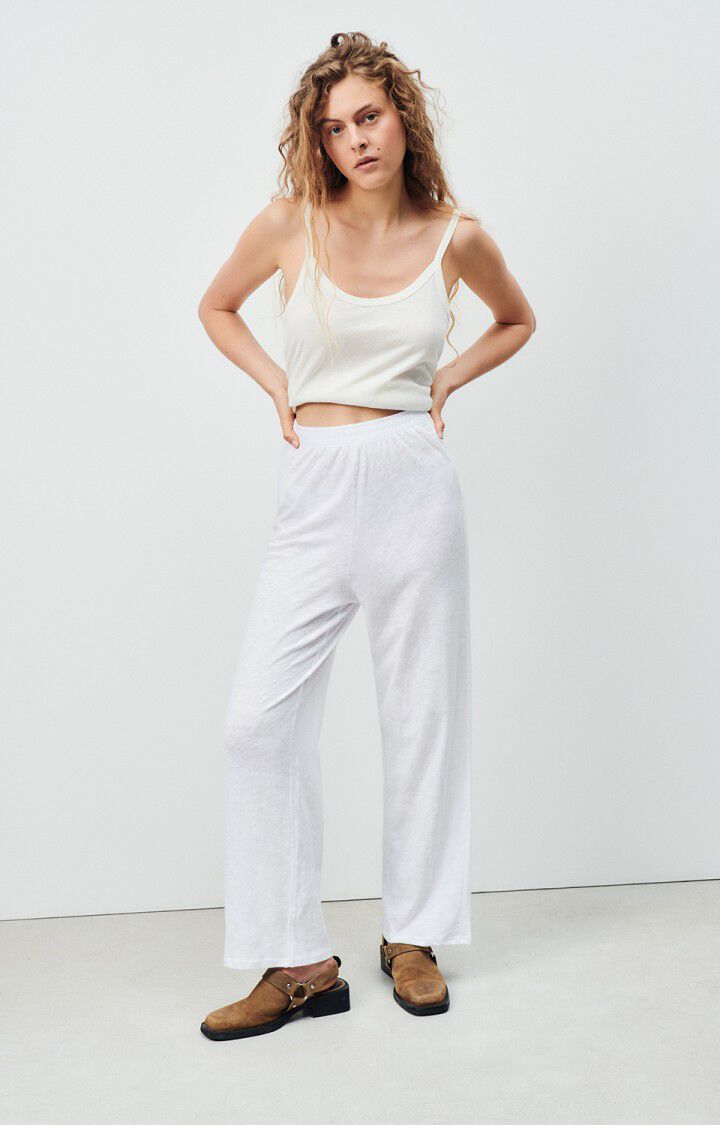 American Vintage Jogging Femme Sully - BLANC Blanc - E24