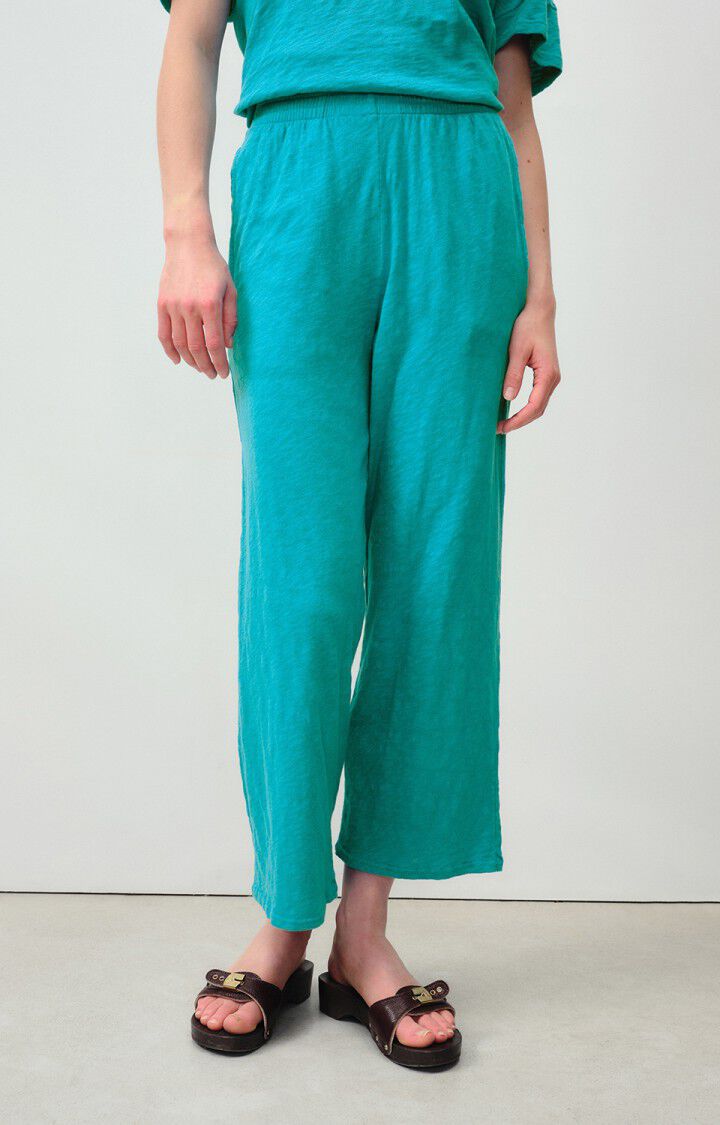 american vintage Jogging femme Sully - TROPICAL Bleu - E24