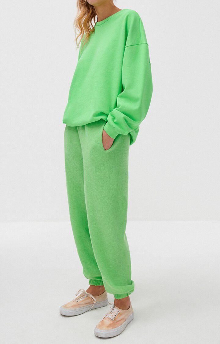 American Vintage Jogging Femme Tadbow - CHRYSALIDE Vert - E21