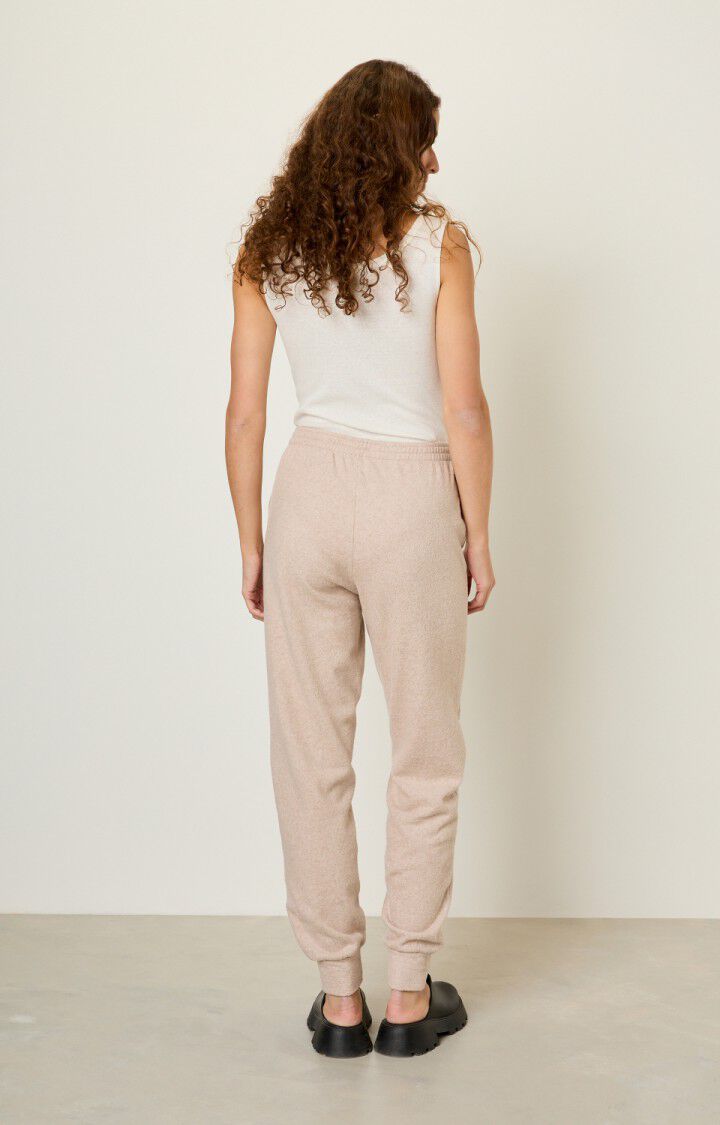 American Vintage Jogging Femme Udow - BEIGE CHINE Beige - H22