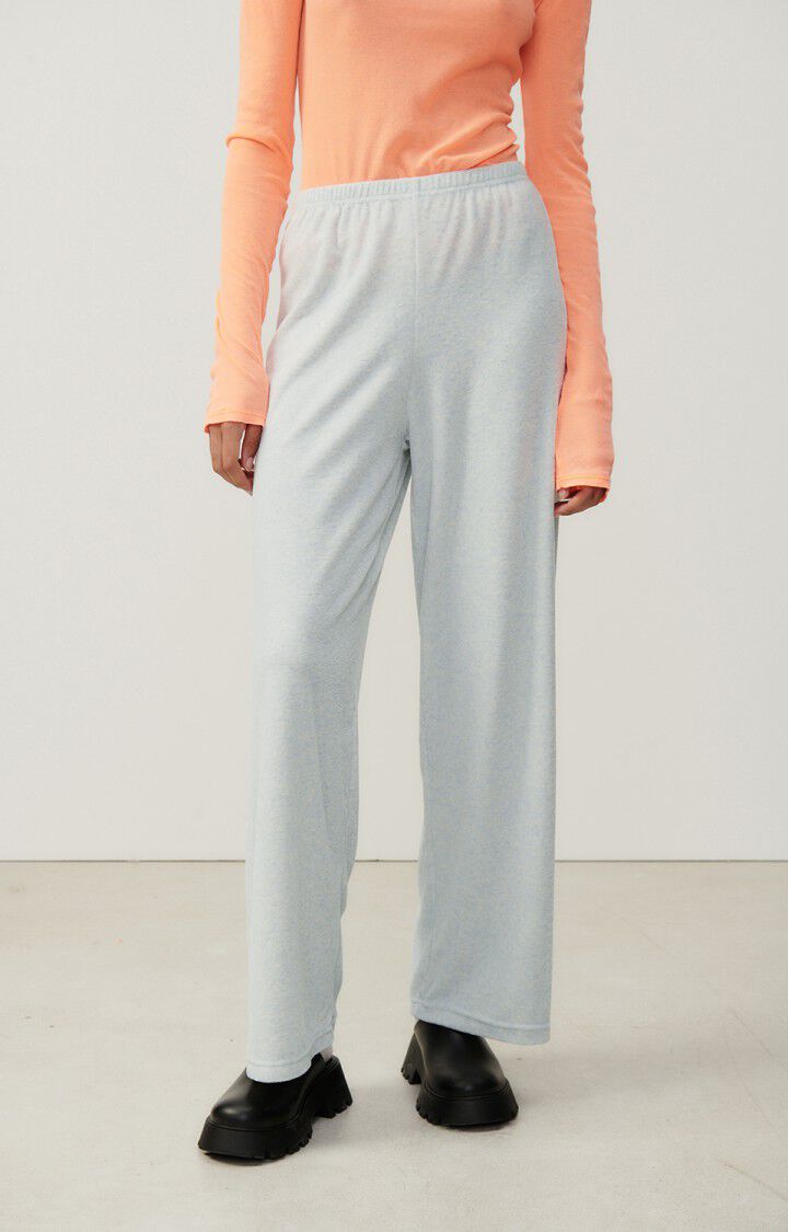 american vintage Jogging femme Ukoz - BABY BLUE CHINE Bleu - H23