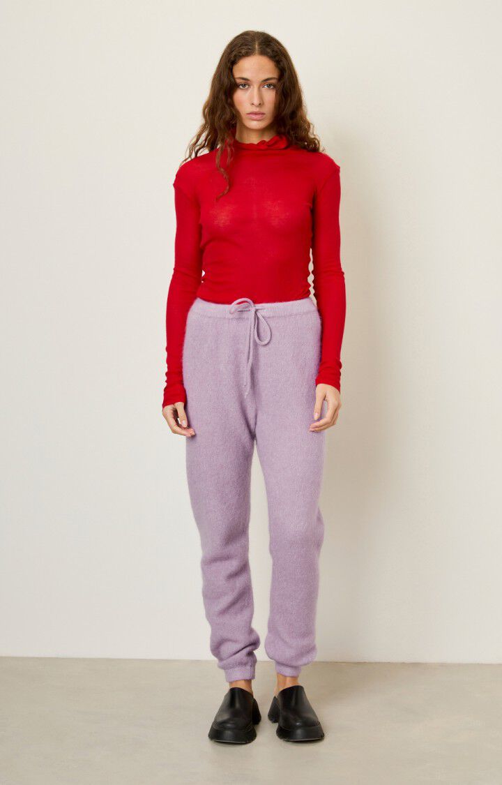 American Vintage Jogging Femme Vitow - LILAS MULTICHINE Rose - E23