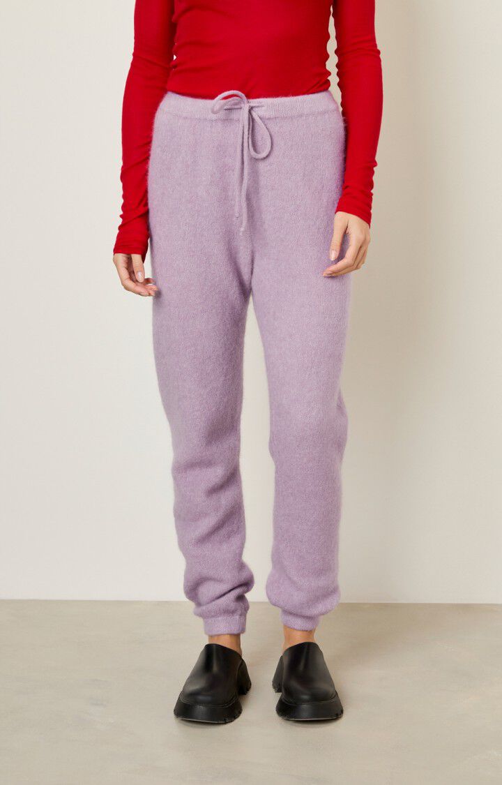 american vintage Jogging femme Vitow - LILAS MULTICHINE Rose - E23