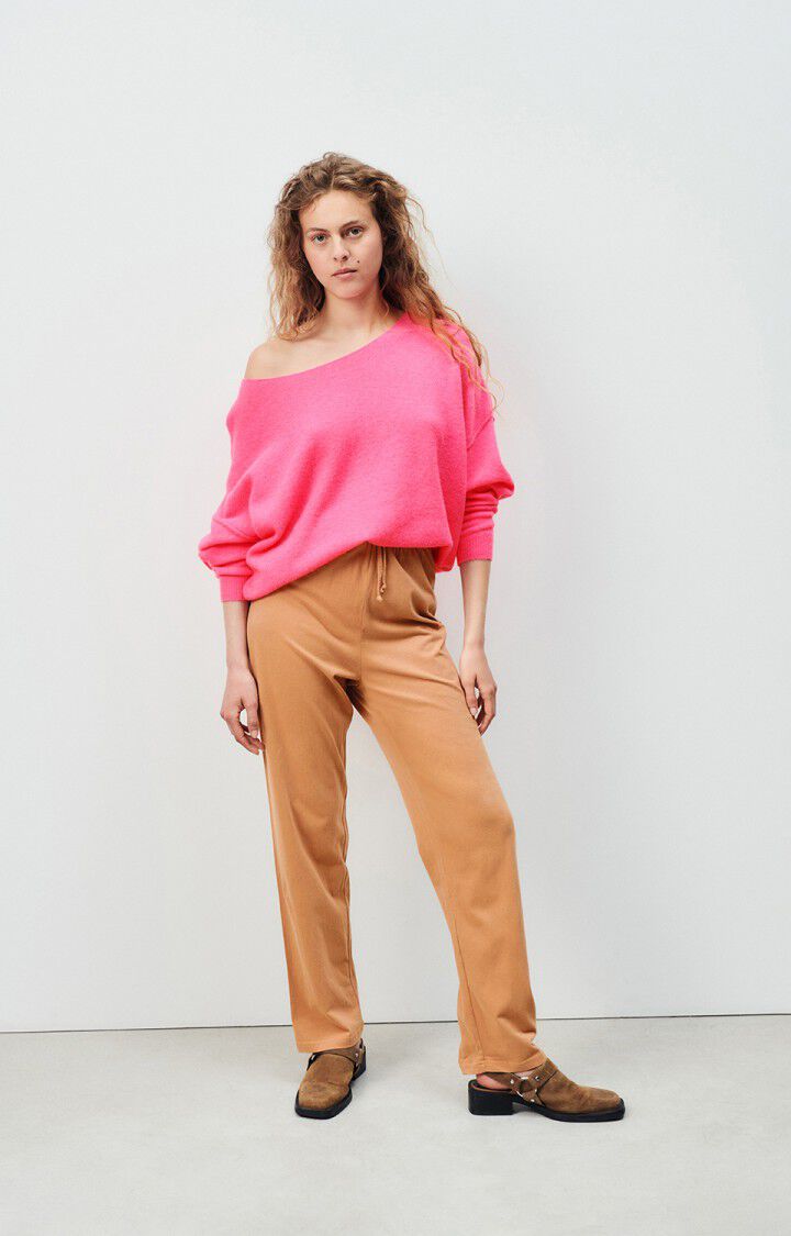 American Vintage Jogging Femme Vupaville - NOISETIER Marron - H24