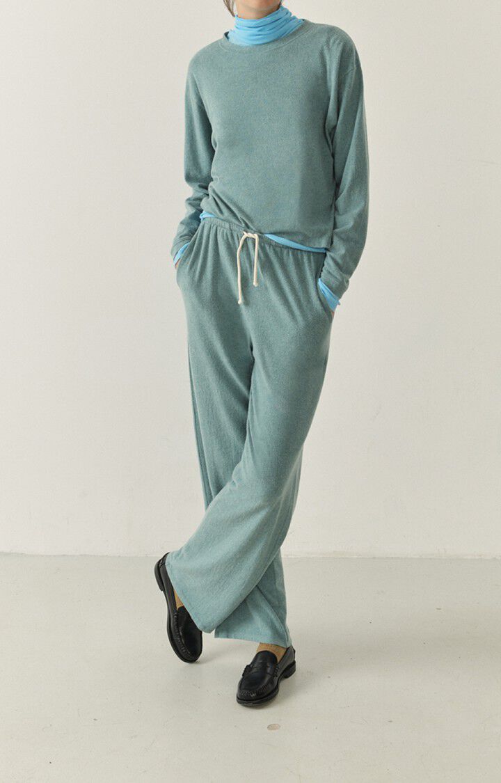 American Vintage Jogging Femme Ypawood - ALOE VERA CHINE Vert - H22