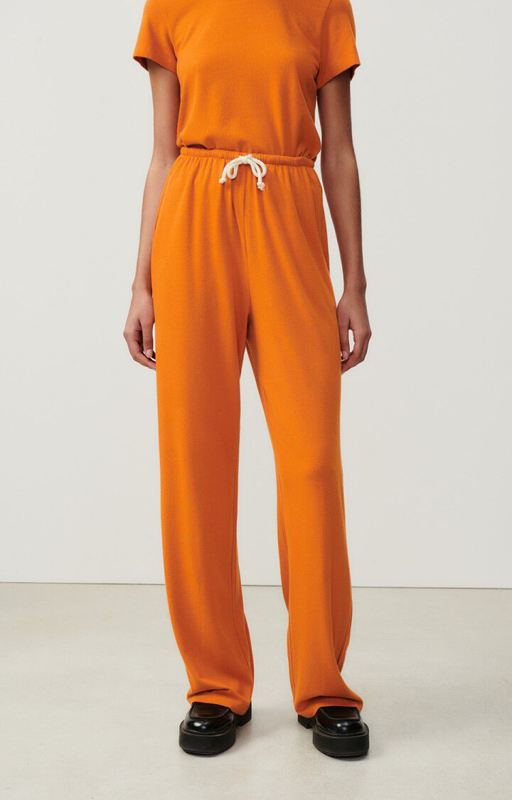 american vintage Jogging femme Ypawood - POTIRON CHINE Orange - H23