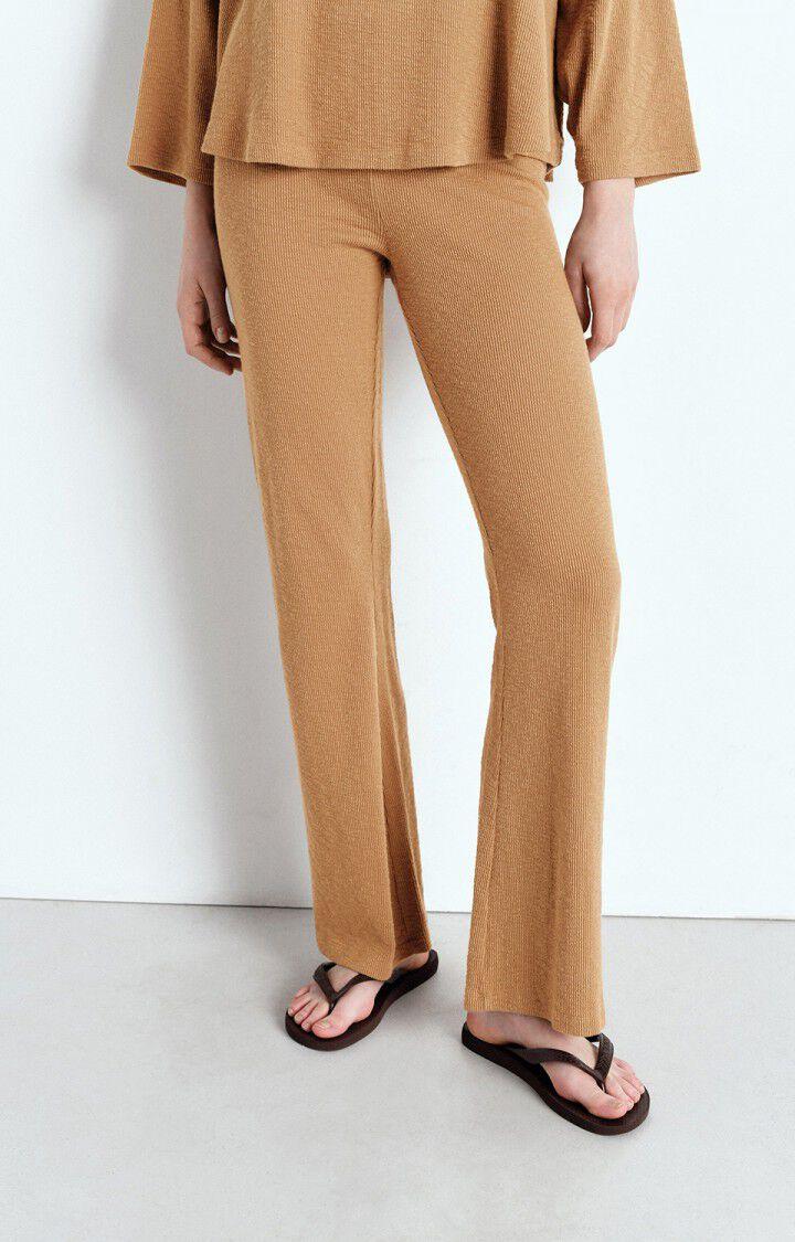 american vintage Jogging femme Yruki - CAMEL Marron - E25