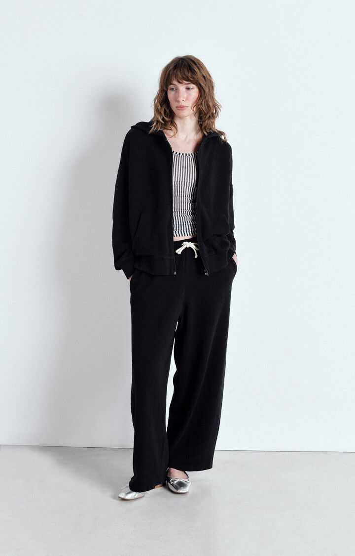 American Vintage Jogging Femme Ytibay - TENEBRE Noir - E25