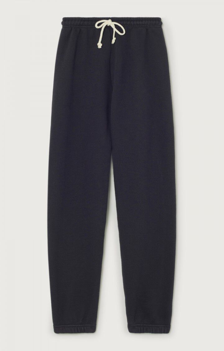 american vintage Jogging femme Zutabay - CARBONE Noir - E22B