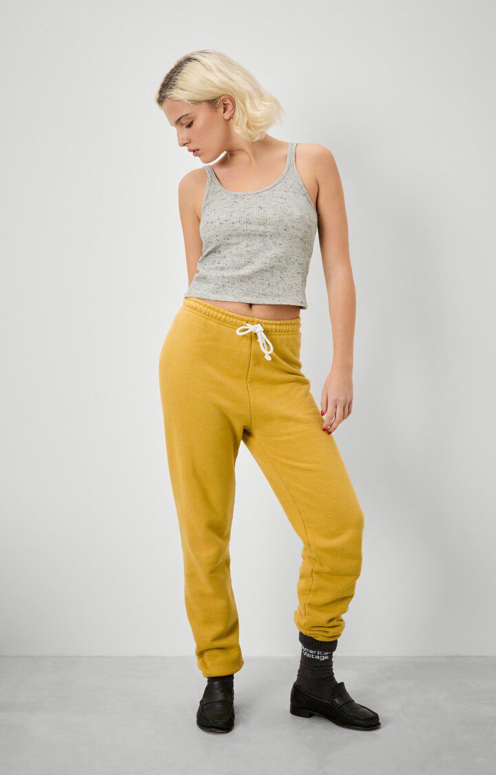 American Vintage Jogging Femme Zutabay - MOUTARDE Jaune - E22