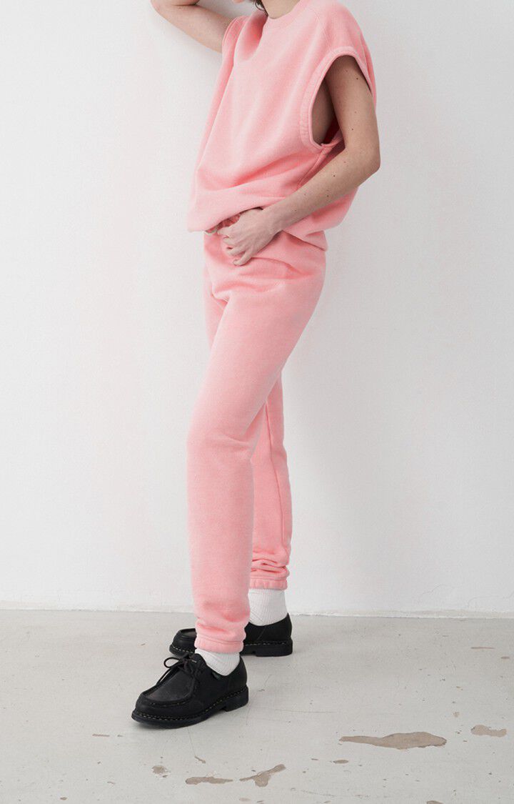American Vintage Jogging Femme Zutabay - PIVOINE Rose - E22