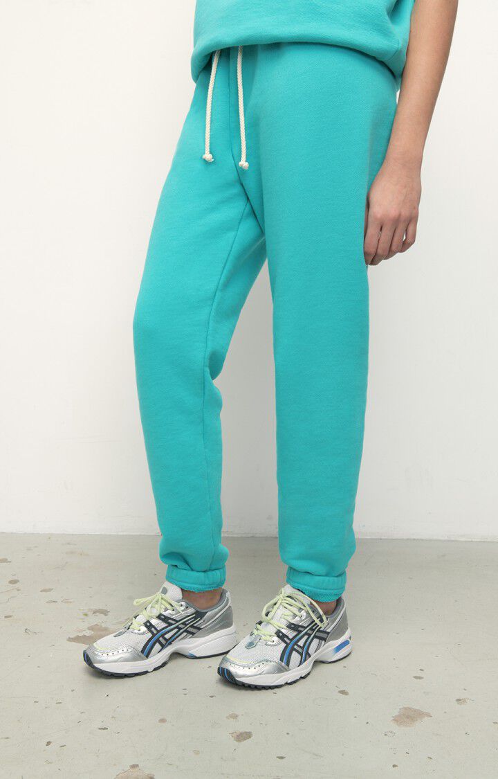 american vintage Jogging femme Zutabay - TURQUOISE Bleu - E22