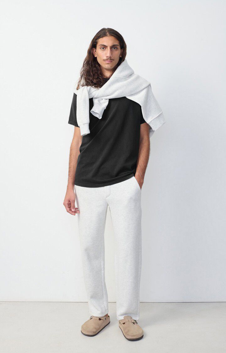 American Vintage Jogging Homme Baptown - GRIS CHINE Gris - E25