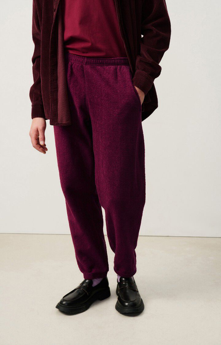 american vintage Jogging homme Bobypark - BORDEAUX Rouge - H24