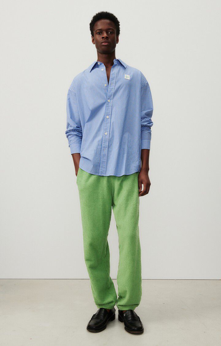 American Vintage Jogging Homme Bobypark - CITRONELLE Vert - E24