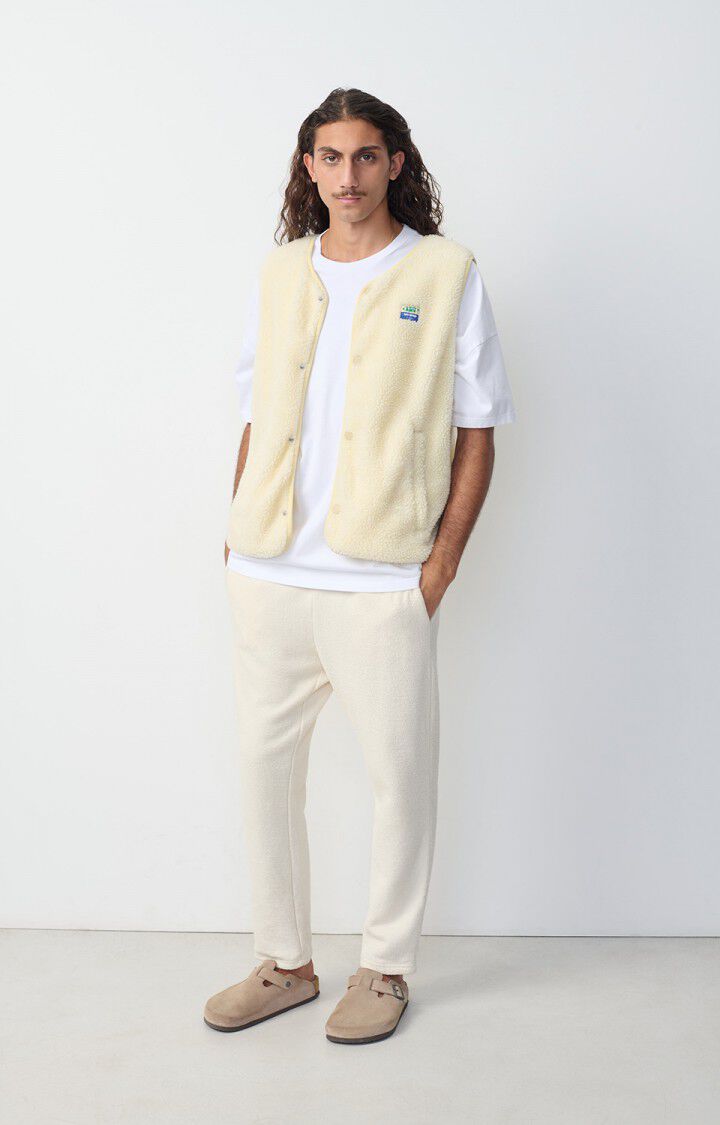 American Vintage Jogging Homme Bobypark - ECRU Beige - E25