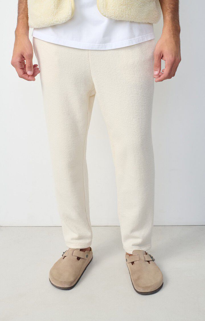 american vintage Jogging homme Bobypark - ECRU Beige - E25