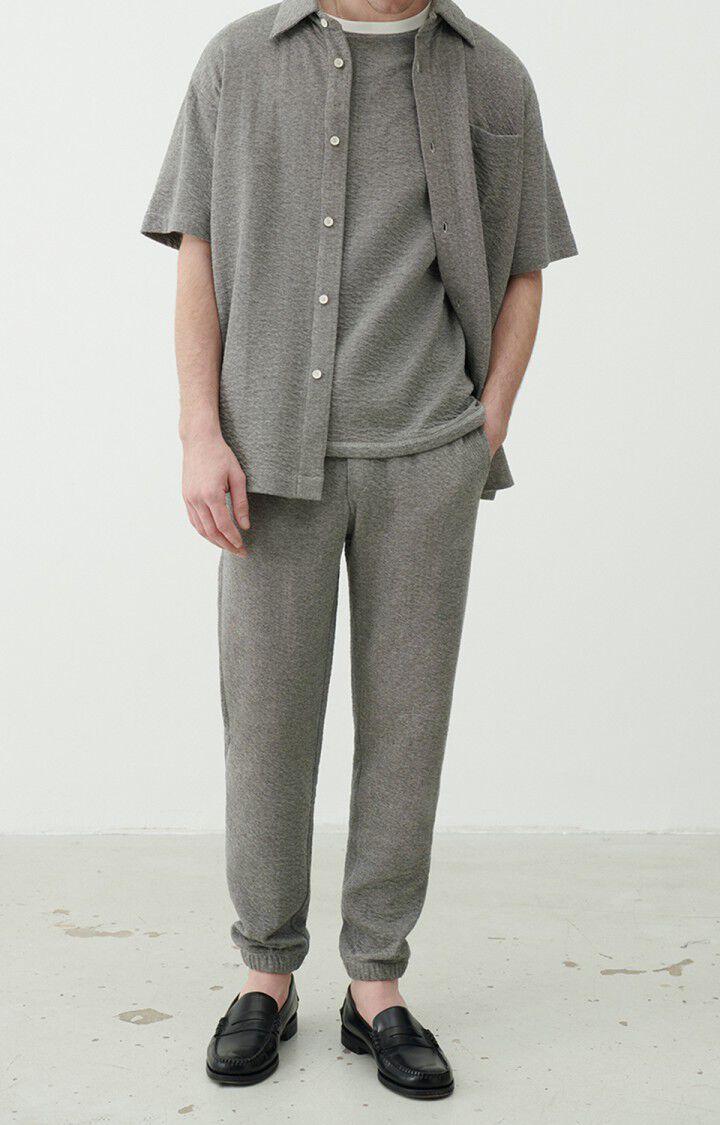 American Vintage Jogging Homme Didow - ANTHRACITE CHINE Gris - E22