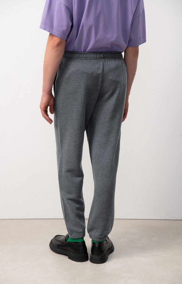 American Vintage Jogging Homme Doven - CARBONE SURTEINT Noir - E25